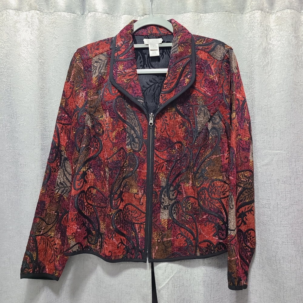 Christopher & Banks Vibrant‎ Paisley Blazer